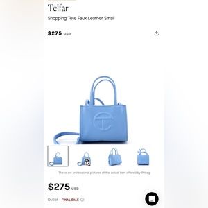 Telfar authentic 💯